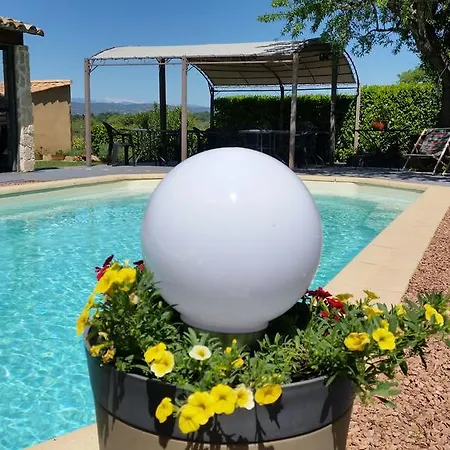 Le Jardin D'ivana D'hotes Avec Piscine Chauffee Bed & Breakfast *